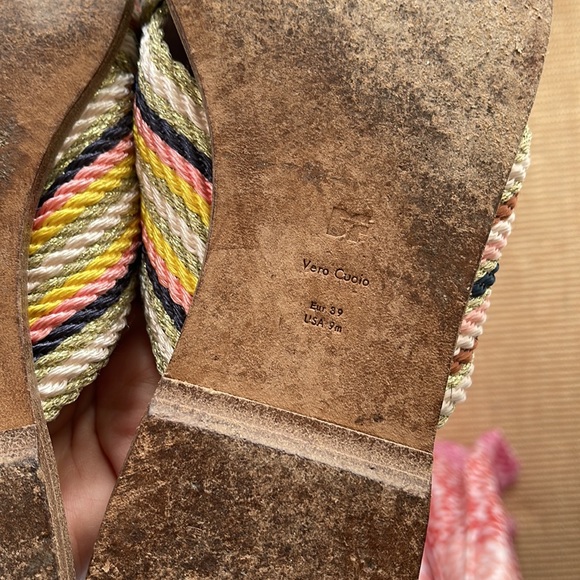 Diane con Furstenberg Cindy Slide Sandals, Ivory Multi, 39 - Picture 12 of 16